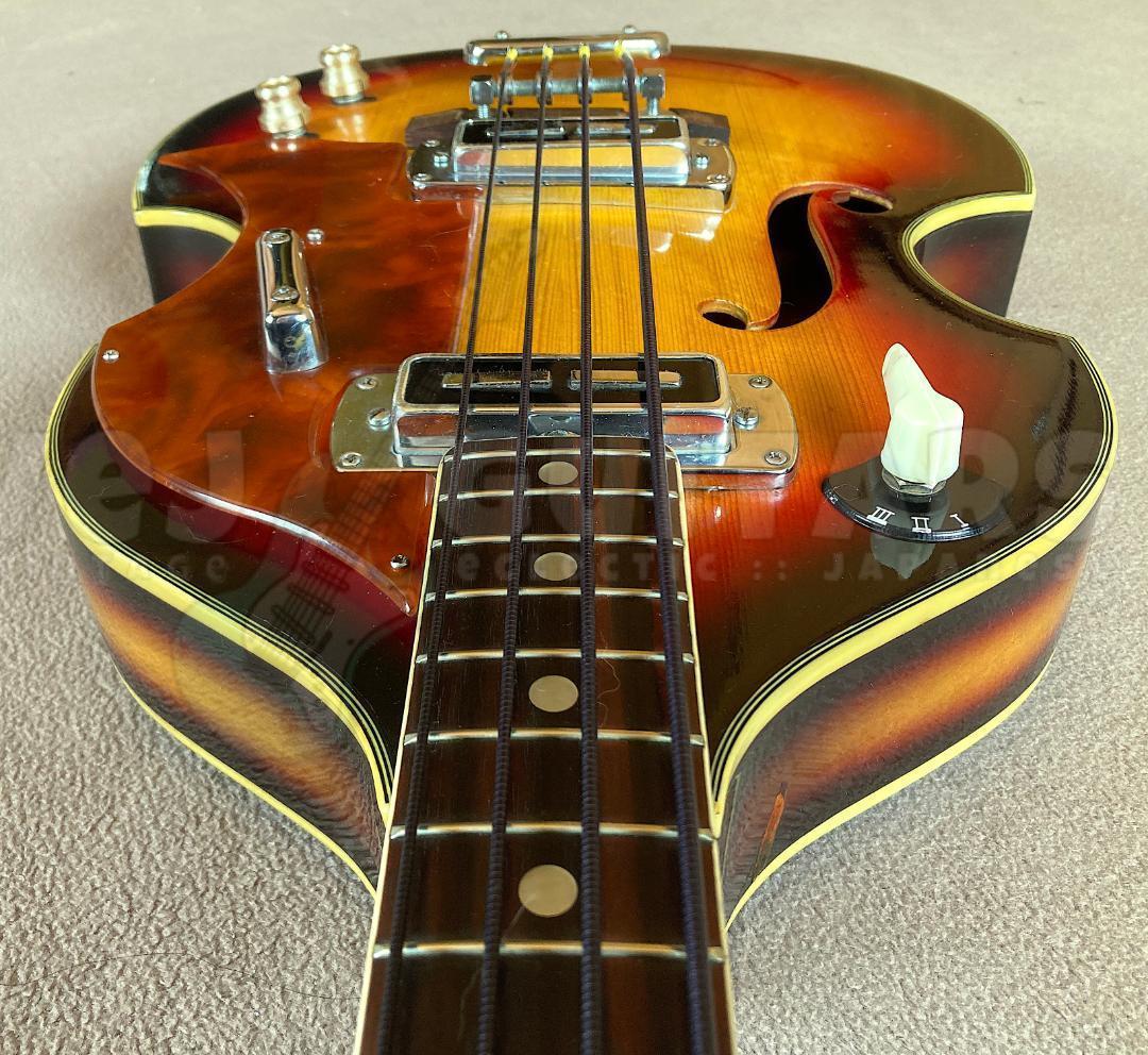 ベース TEISCO FB-2 MIJ Scroll Head Violin Bass