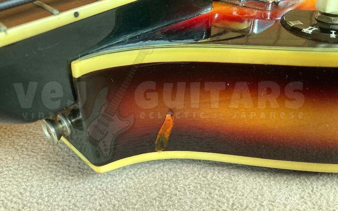 ベース TEISCO FB-2 MIJ Scroll Head Violin Bass