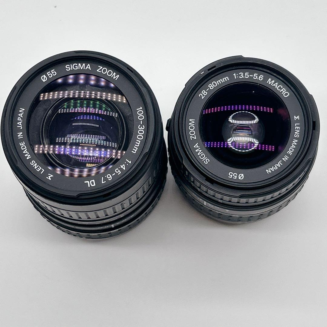 Canon EFマウント用ズームレンズセット 28-80mm 100-300mm