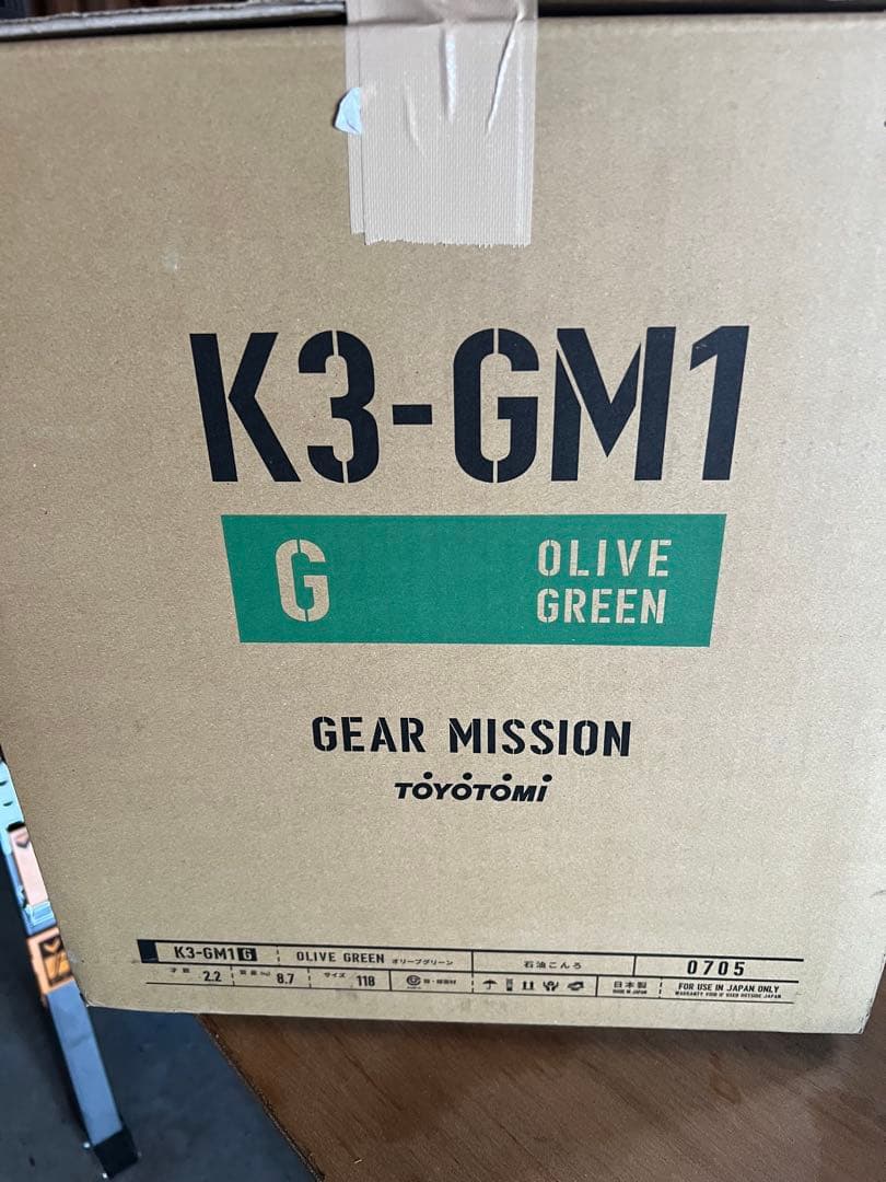 TOYOTOMI GEAR MISSION K3-GM1-G ストーブ