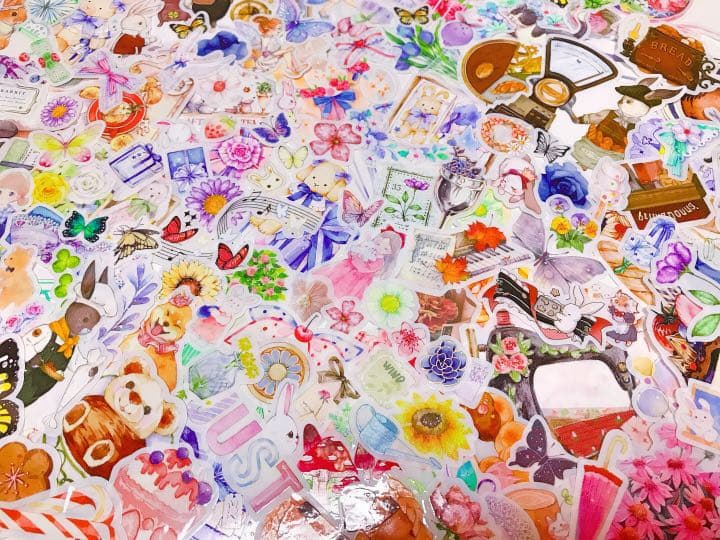 可愛いい❤️❤️フレークシール( ⸝⸝•ᴗ•⸝⸝ )お洒落な装飾フレークセット♡♡