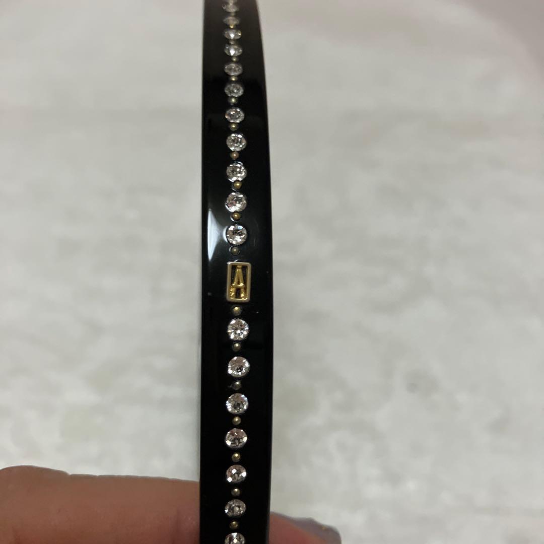 ALEXANDRE DE PARIS ストーン付きヘアバンド