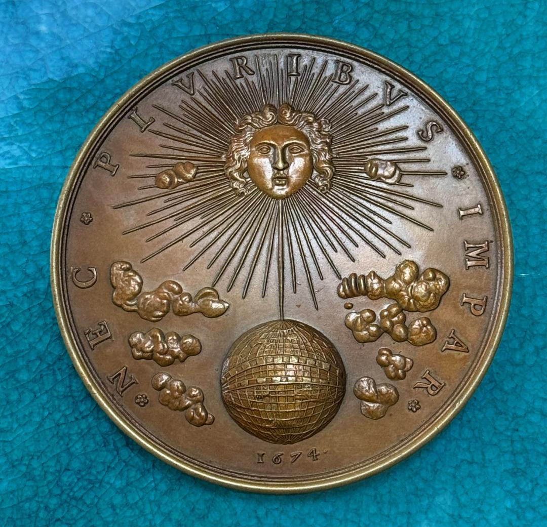 1674 フランス ルイ14世 国王 勲章 超大型 ブロンズメダル