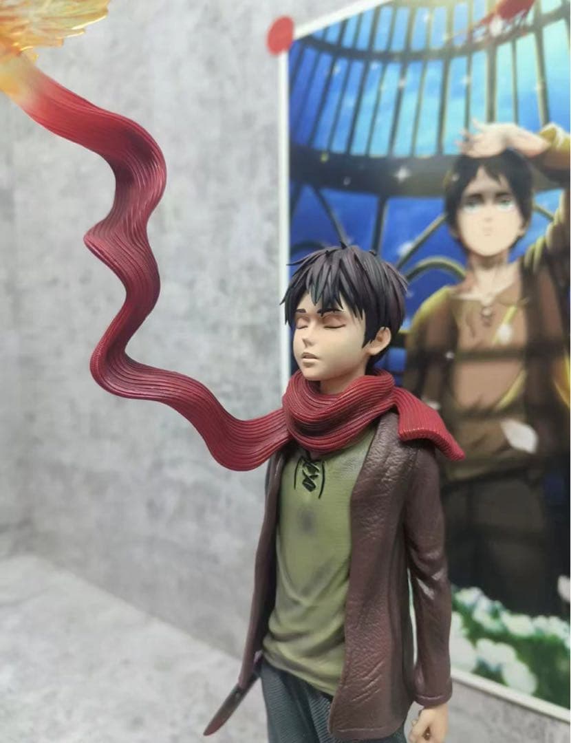 進撃の巨人 エレン・イェーガー ガレージキット ガレキ スタチュー⑦