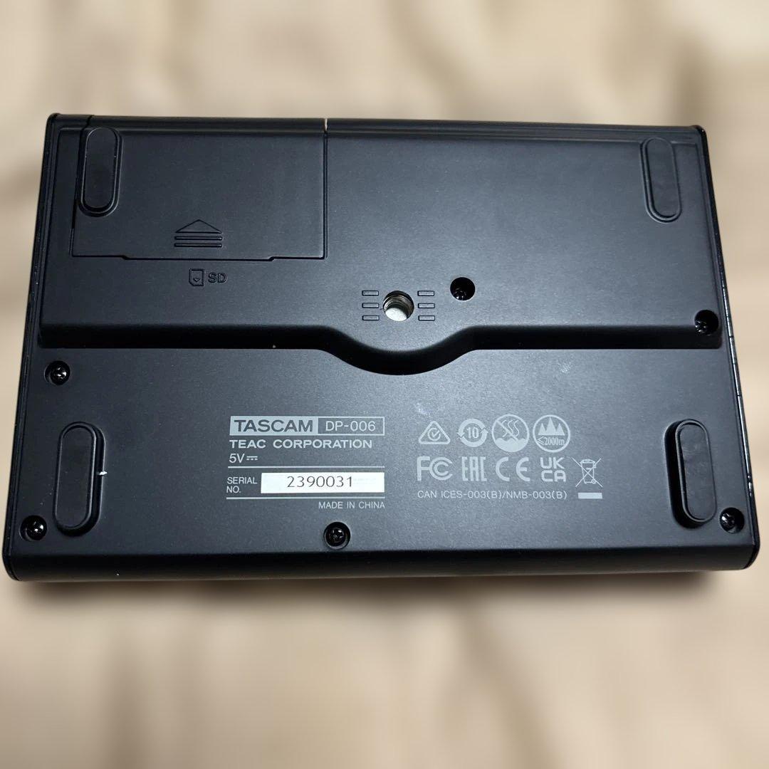TASCAM DP-006 マルチトラックレコーダー