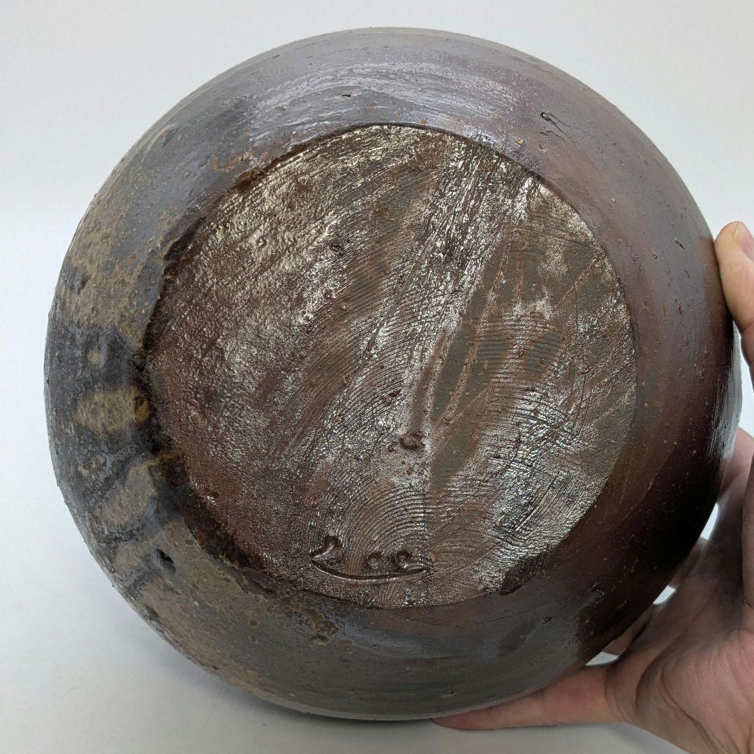 岡山県重要無形文化財 吉本正 備前焼 壺 合箱 壷 花器 花瓶 花入 花生 置物