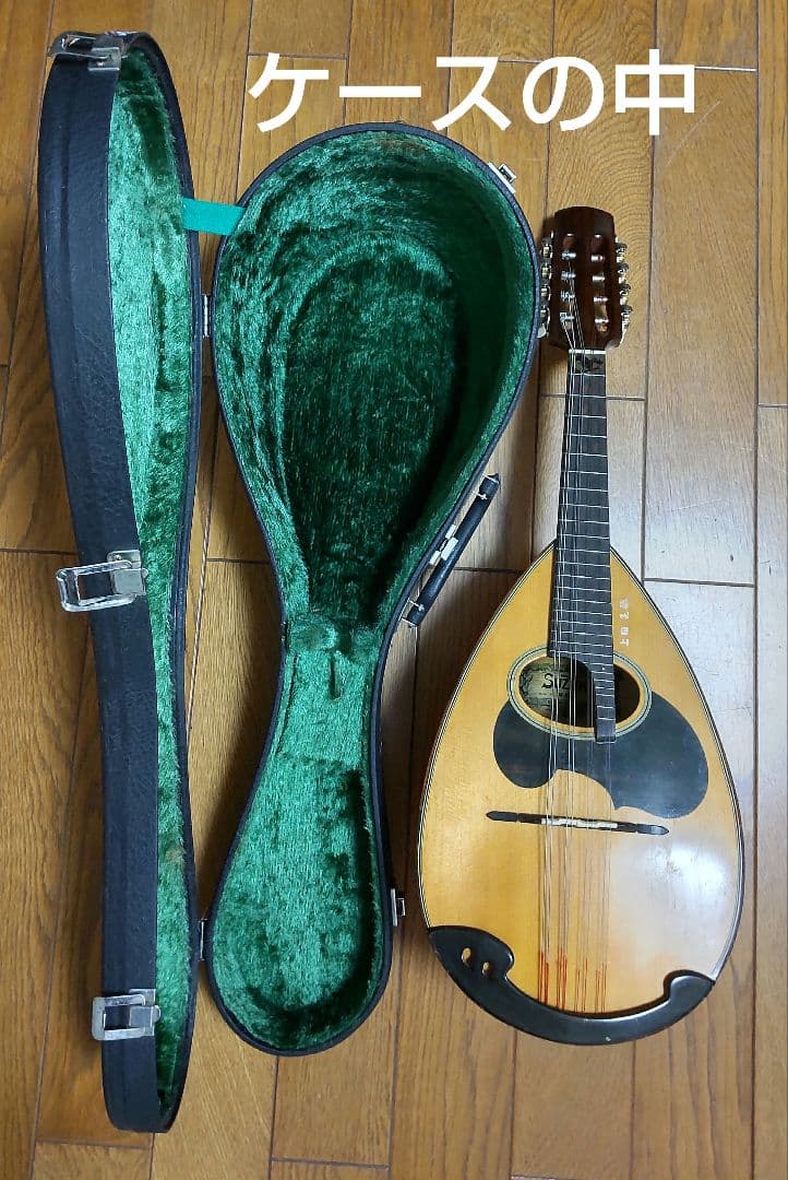 SUZUKI マンドリン M30 ハードケース・TUNING FORK（音叉）