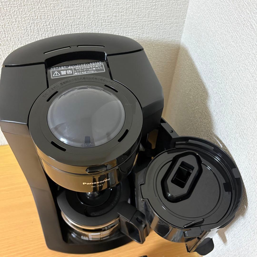 パナソニック コーヒーメーカー NC-A57 2024年製 全自動 沸騰浄水機能