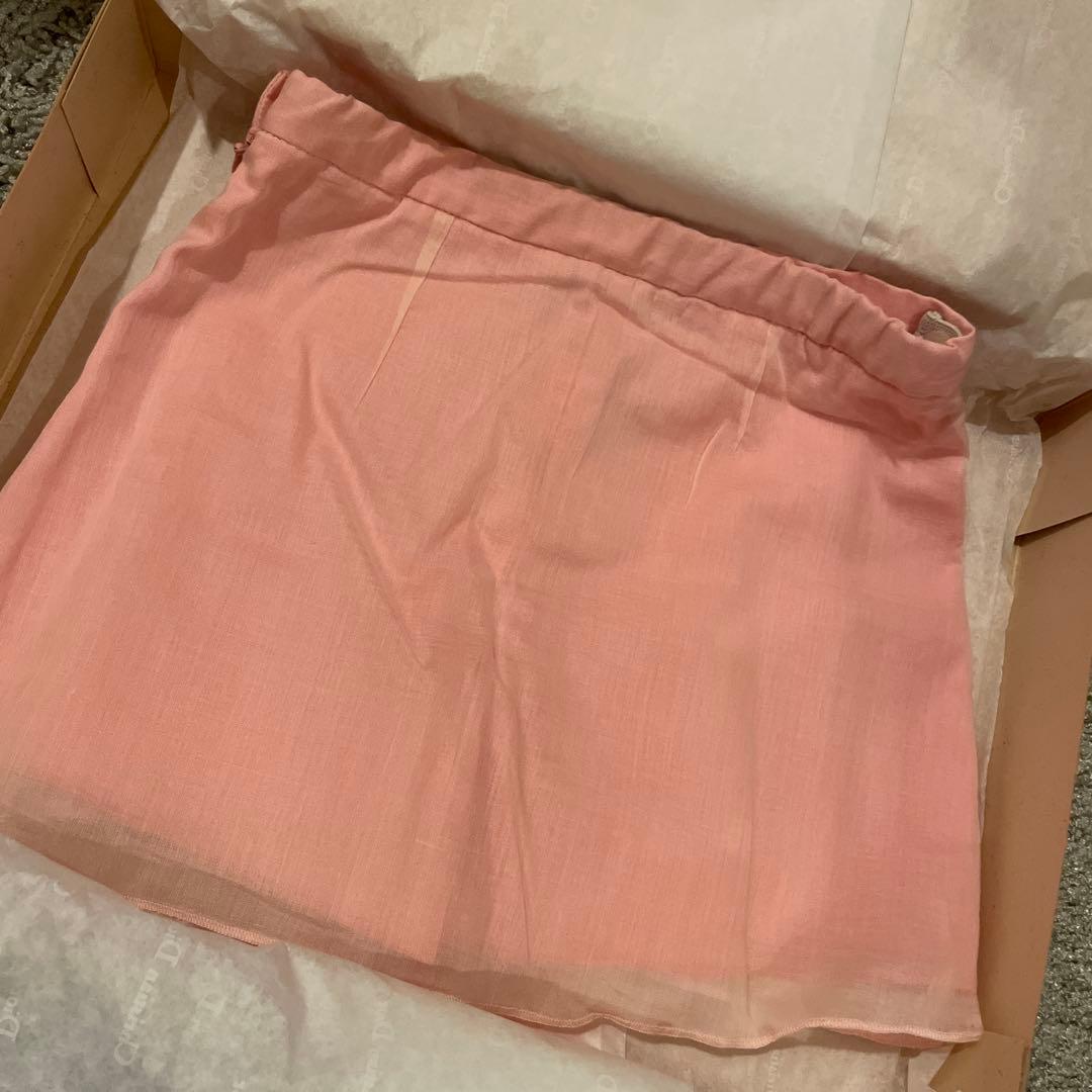 マサミ Dior 花柄刺繍プリント Tシャツとスカート 2A