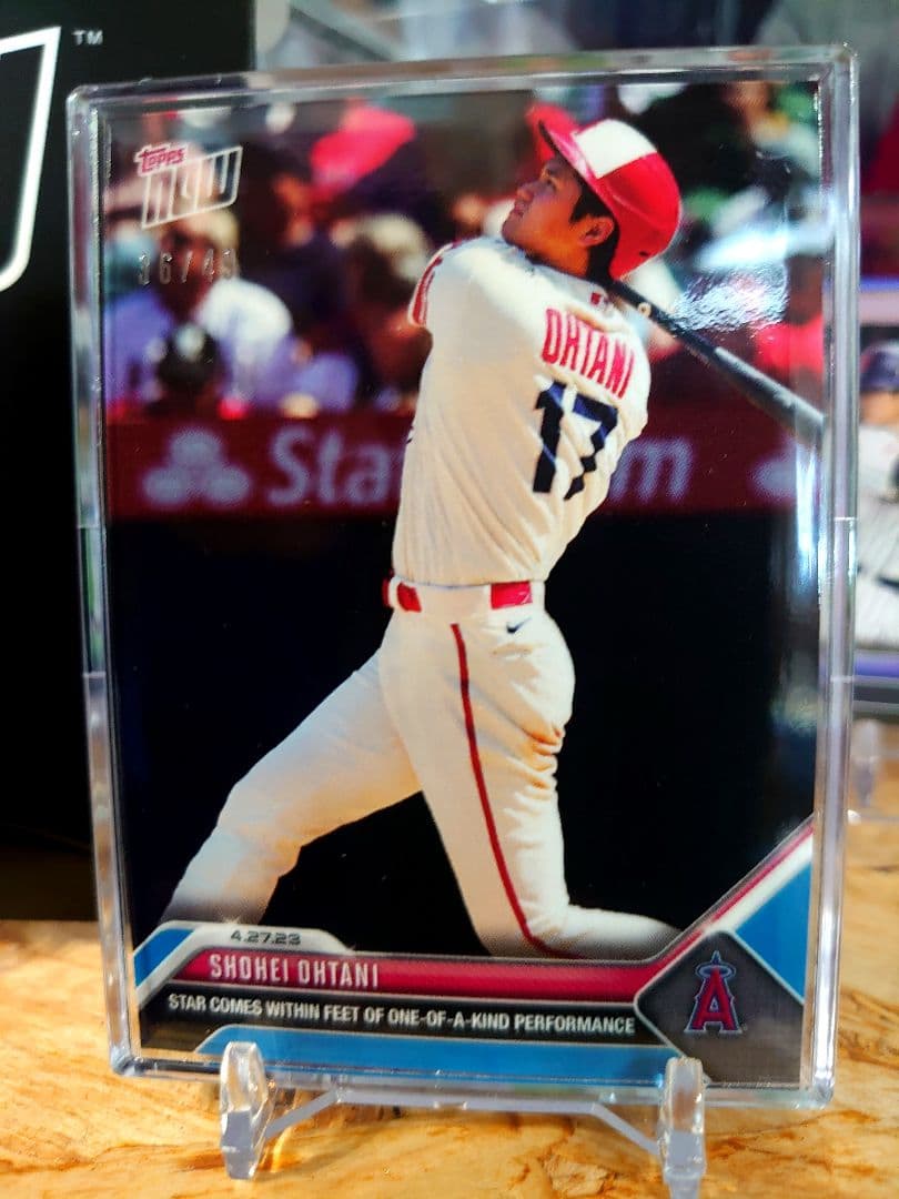 【ブルーパラレル】大谷翔平 topps now シティコネクト 二刀流 サイクル