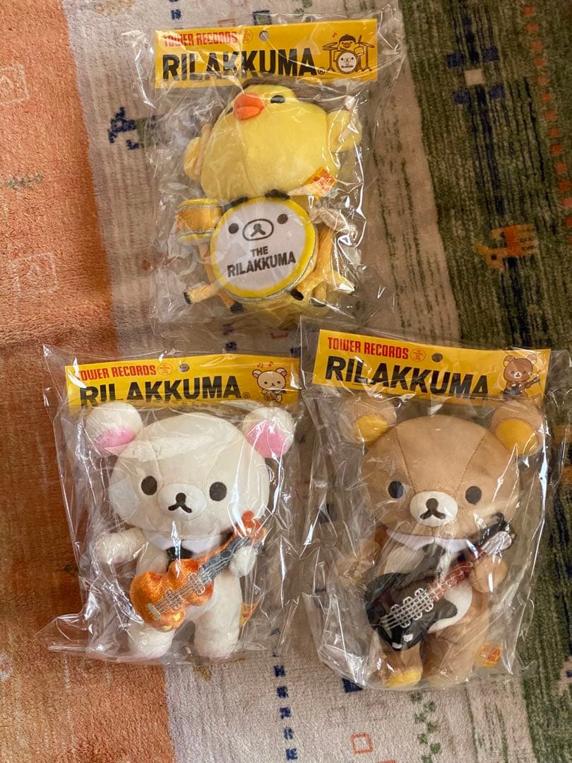 リラックマ×タワレコ あつめてぬいぐるみ セット