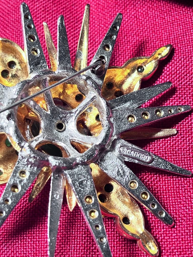 アクセサリー CADORO Jewel Co. 70s vintage brooch