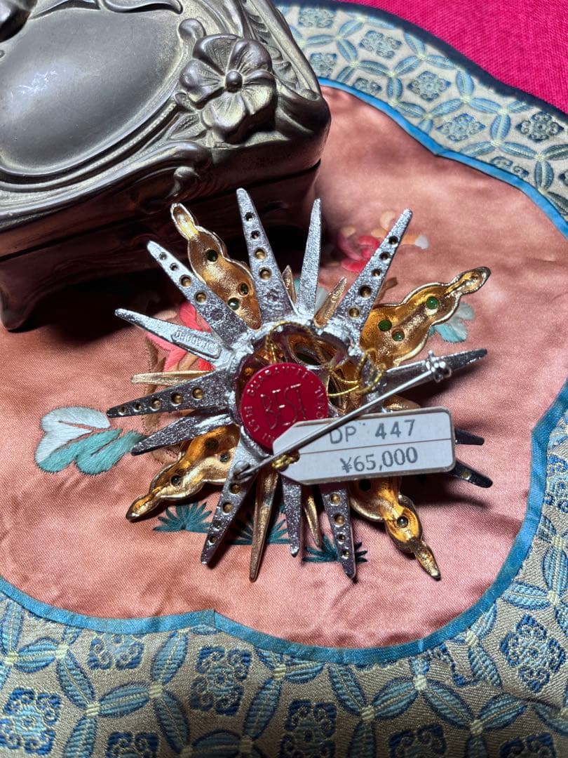 アクセサリー CADORO Jewel Co. 70s vintage brooch