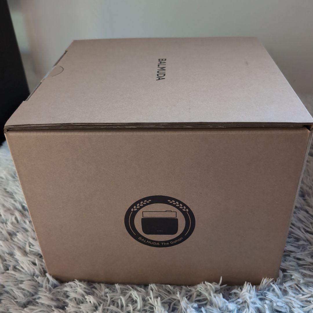 新品未使用未開封: BALMUDA The Gohan 炊飯器 ブラック