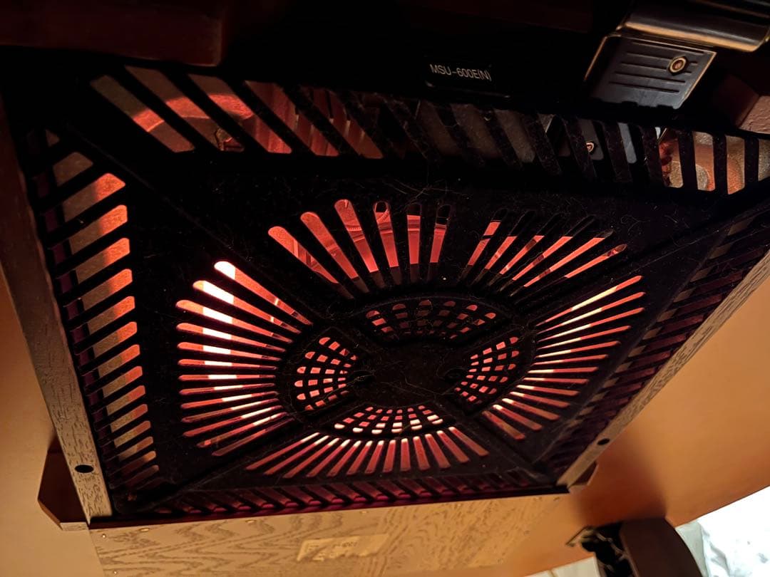 円形電気こたつ 大きめ