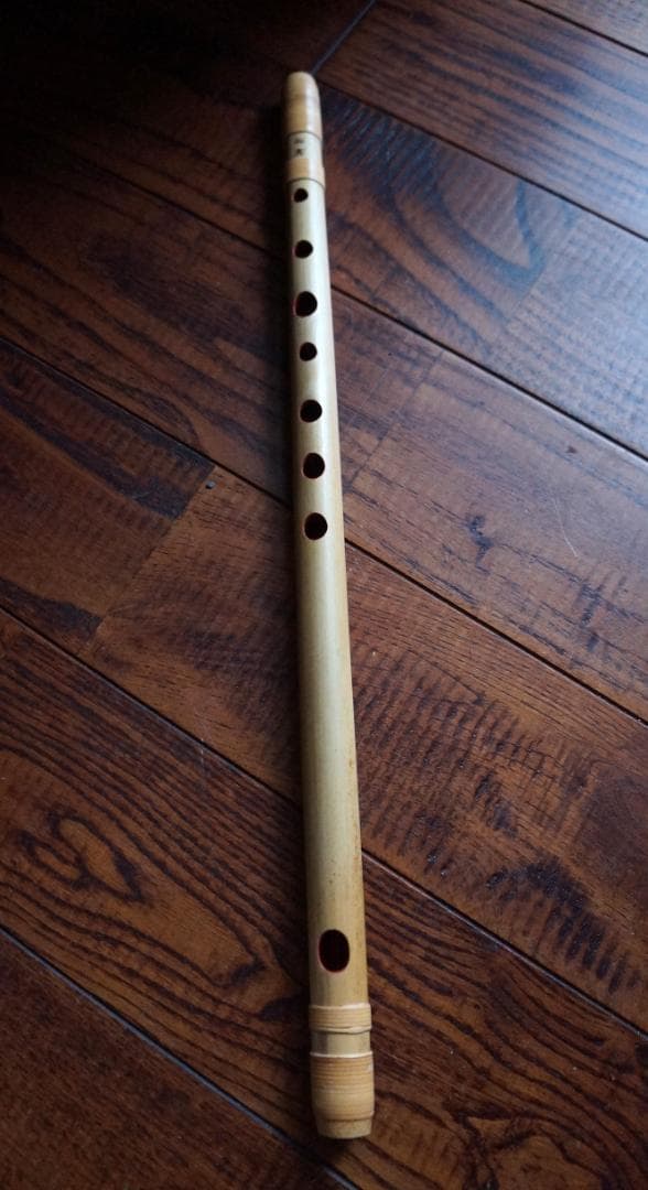 篠笛・蘭照・唄もの・八本調子・美品・竹笛・横笛・和笛・和楽器・七穴