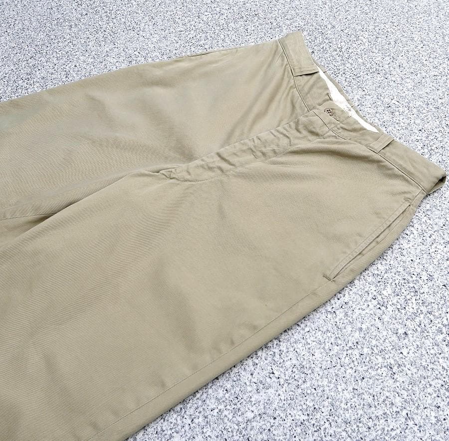 極美 W31 米軍実物 60s ARMY チノパン ベトナム戦争 ③