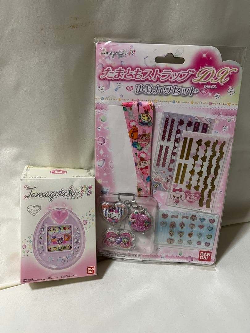 たまごっちピース Tamagotchi P's ピンク　たまともストラップ