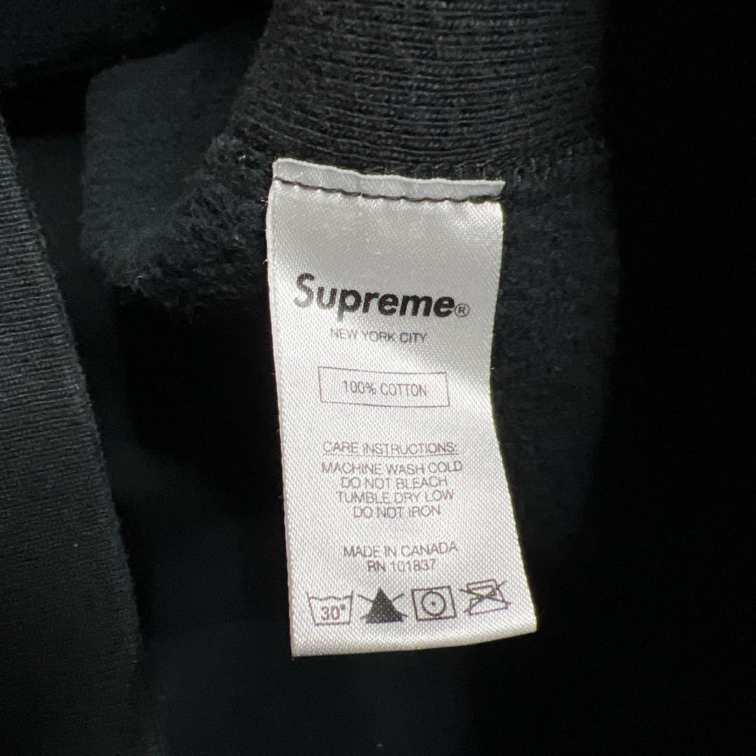 【入手困難!!】シュプリーム ✈︎カナダ製 刺繍 スリーブロゴ プリント