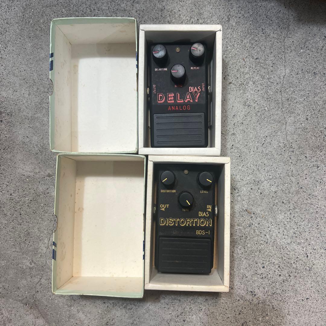 ギター BIAS ANALOG DELAY DISTORTION