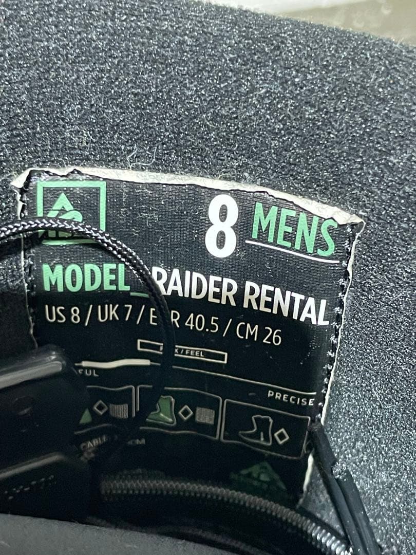 【飛翔 】K2スノーボード　BOAブーツ [RAIDER RENTAL]