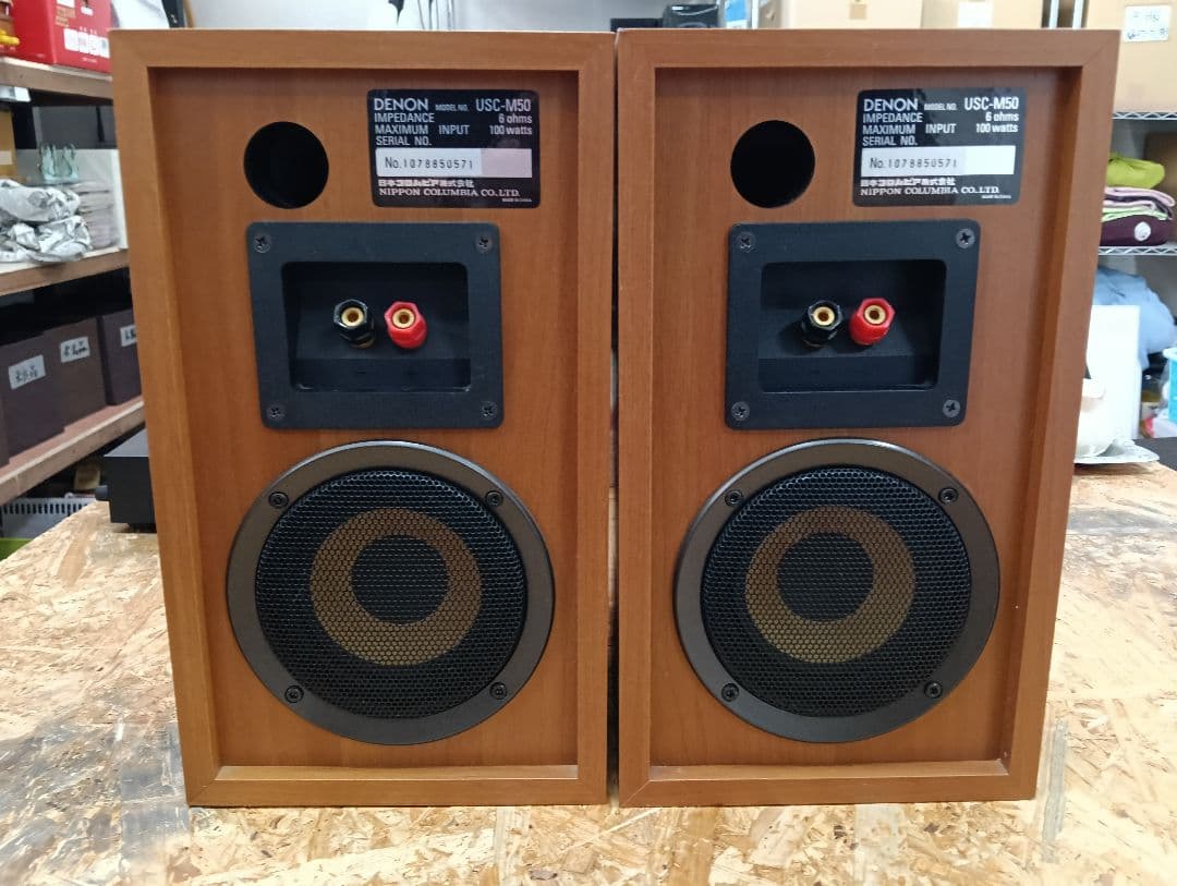 y【音出し確認済】DENON 「USC-M50」　スピーカー