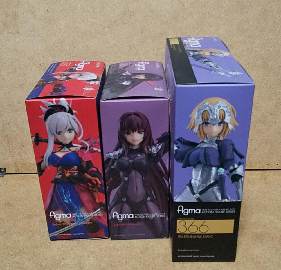 figma 宮本武蔵 スカサハ ジャンヌ・ダルク