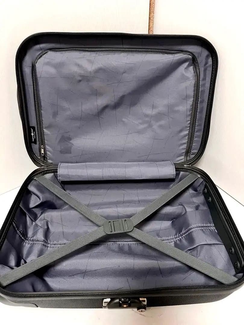 美品 Samsonite TSA 55cm 黒 軽量 キャリーケース 持ち込み可