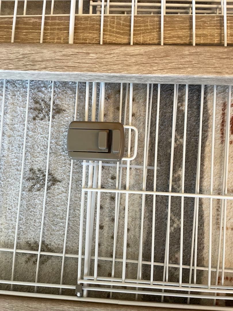 犬用ケージ スライド式扉 97.5×66.5×55.5 cmフードおまけ付き♡