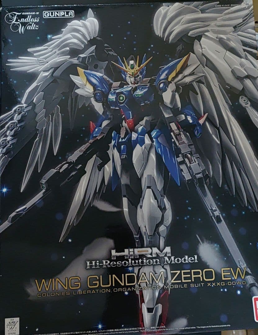 ハイレゾリューションモデル　ウイングガンダムゼロEW　プラモデル
