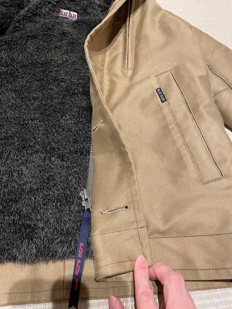 w*a様 美品　BLUE BLUE ブルーブルー　ジャーマンデッキジャケット