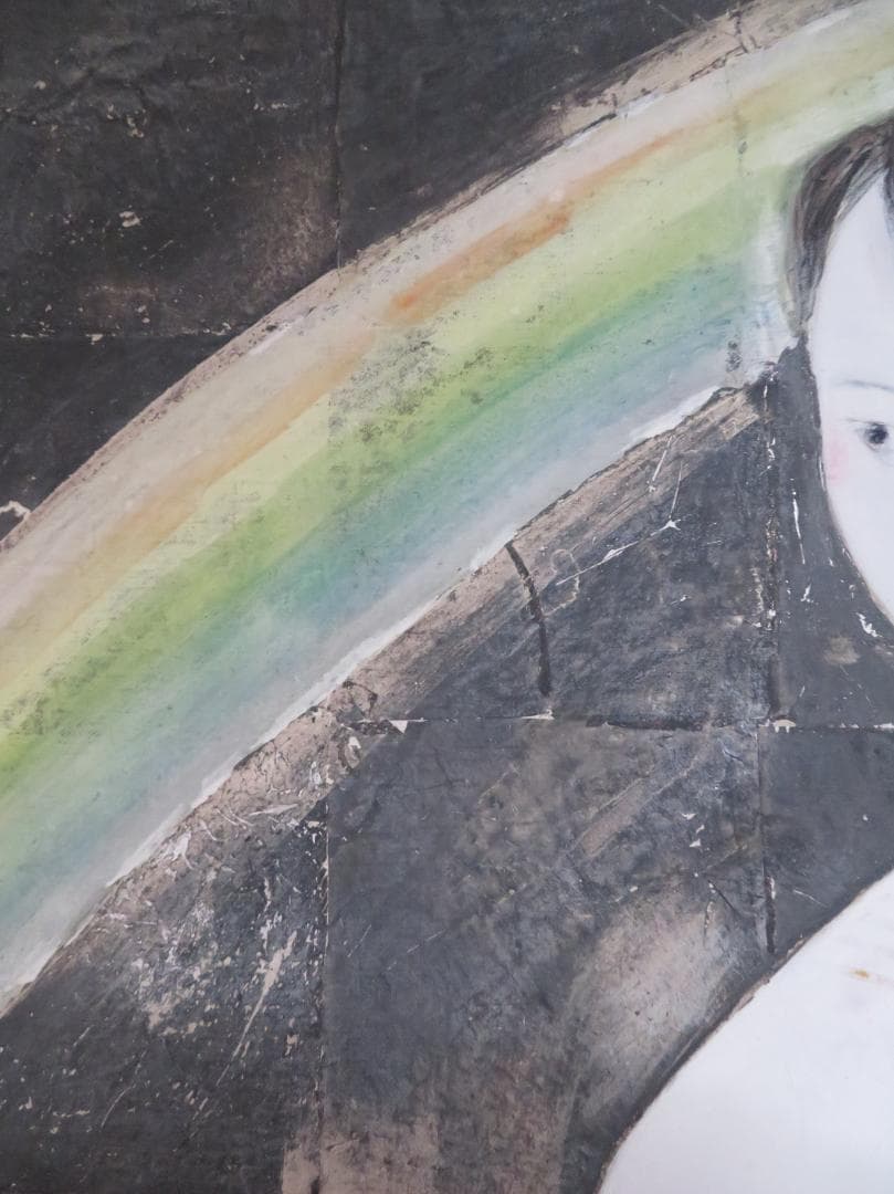 mimeian神田三千枝「虹」 日本美術院特待院展出品作品 師：安田靫彦