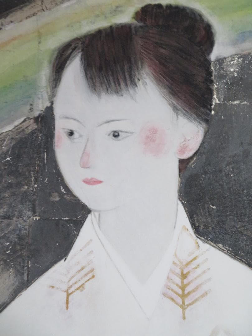 mimeian神田三千枝「虹」 日本美術院特待院展出品作品 師：安田靫彦