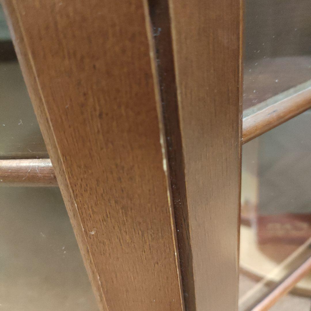 木製 キャビネット アンティーク 飾り棚 壁掛け