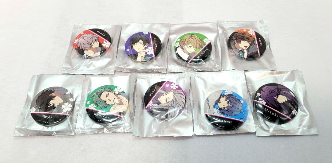 CharadeManiacs シャレマニ グッズ キャラバッジ 缶バッジ 全種