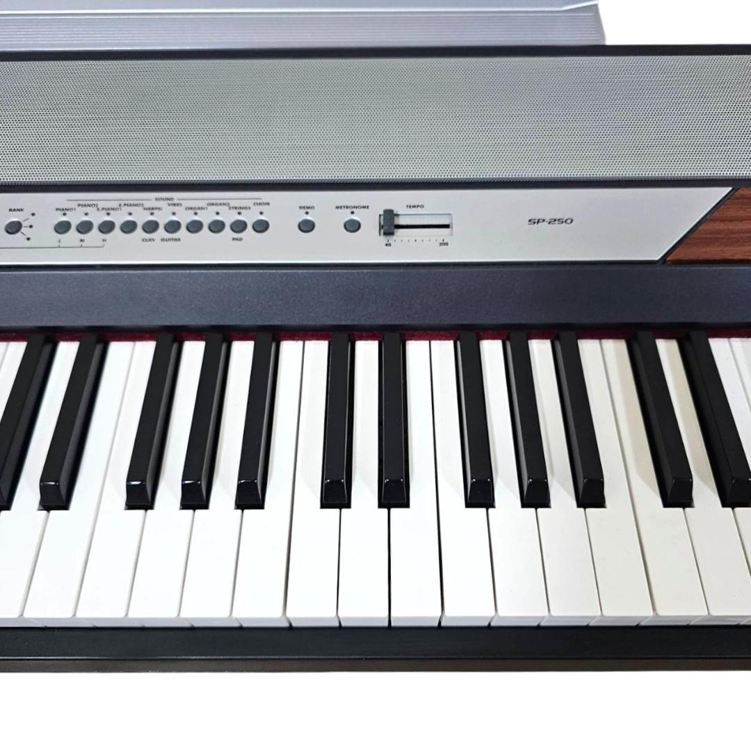 【美品】KORG SP-250 デジタル 電子ピアノ 88鍵 ペダル 取説付き