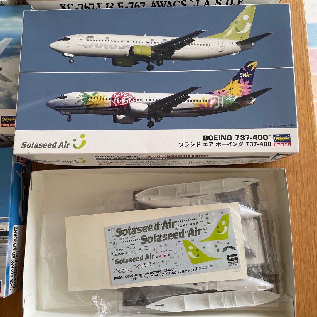 ボーイング777-300ER KC-767 他プラモデルセット6点