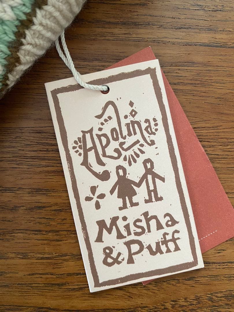 apolina misha and puff コラボ　ベレー帽