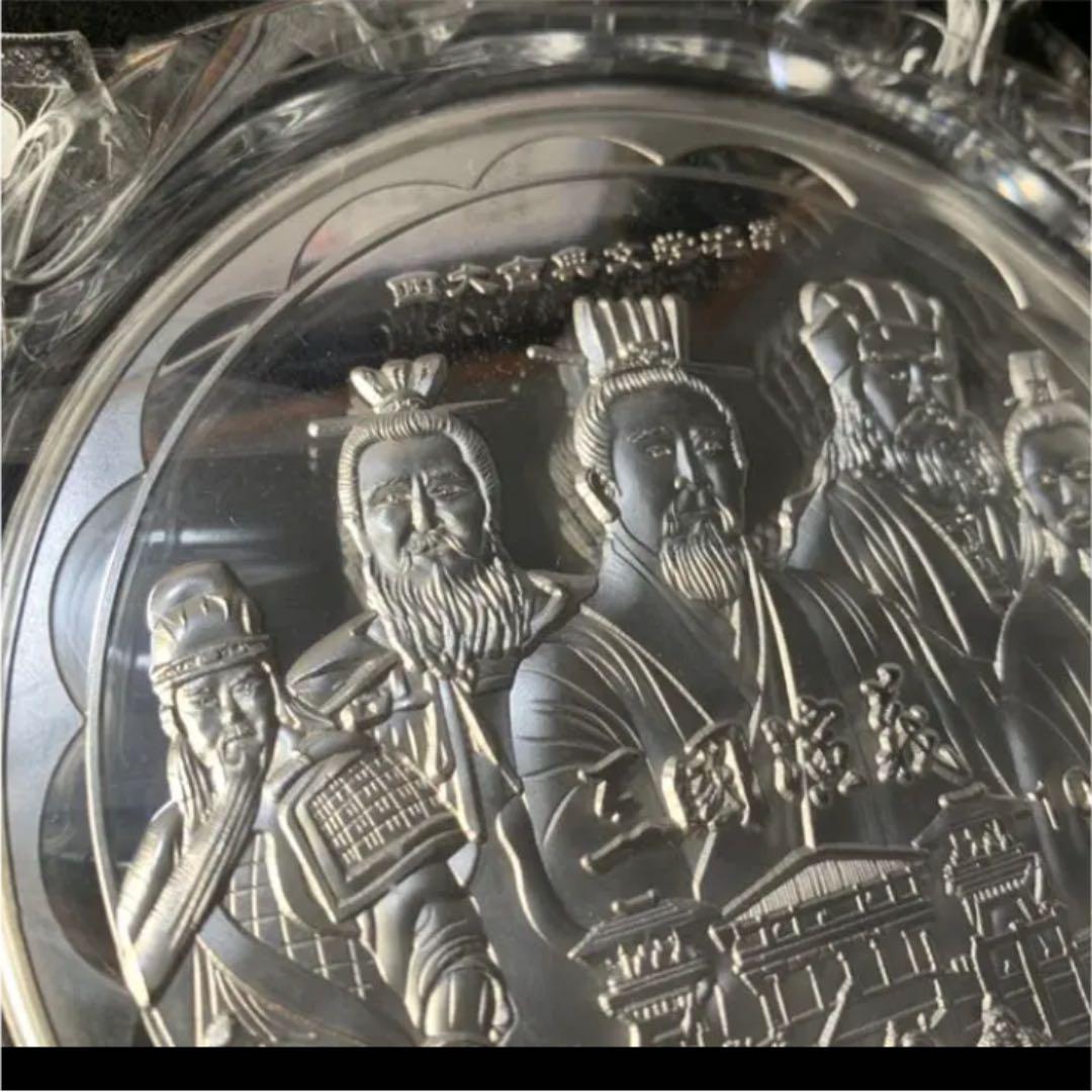 中国記念立体メダル　三国演義　四大古典文学名著　銀　保証書付