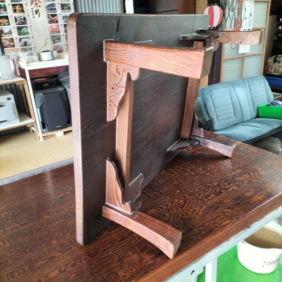 昭和レトロ　座卓　ちゃぶ台　リペア済み　中古品
