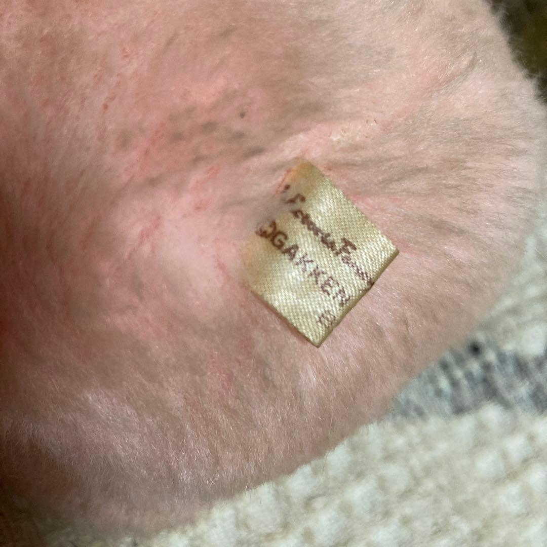 昭和レトロ　ヴィンテージ 学習研究社　学研　ウサギ＆ヒツジ　ぬいぐるみ　中古品