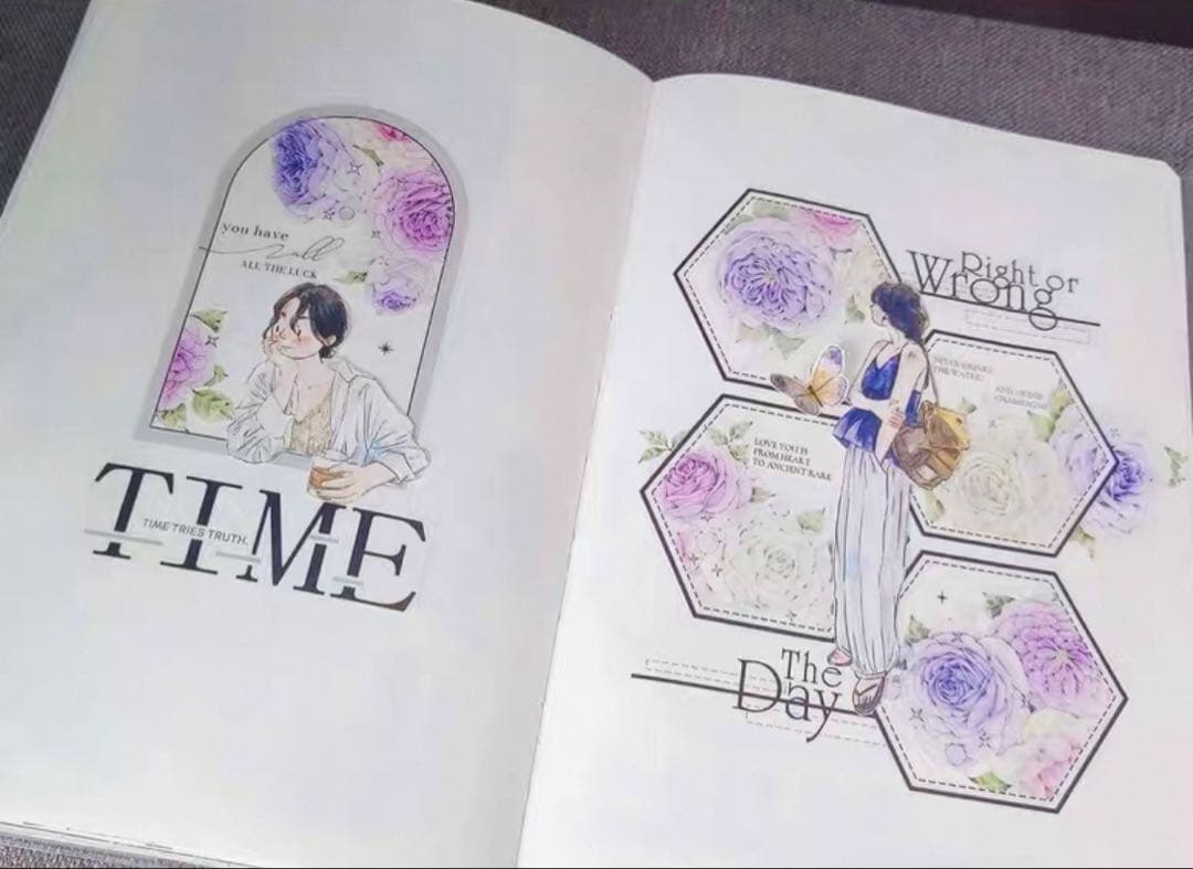 醒醒文创《幻沐泡影》海外マスキングテープ　マステ 【2352】