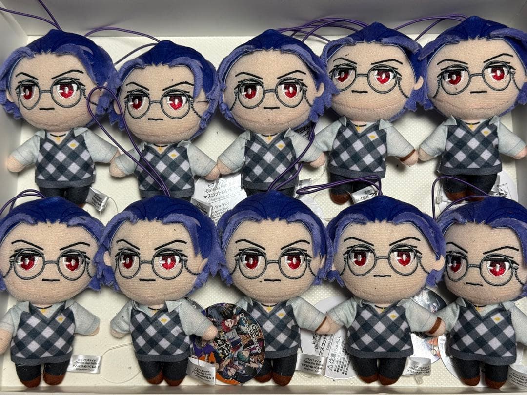 ナムコ限定 ヒプノシスマイク　ヒプマイ ぬいぐるみ 躑躅森盧笙 10体セット