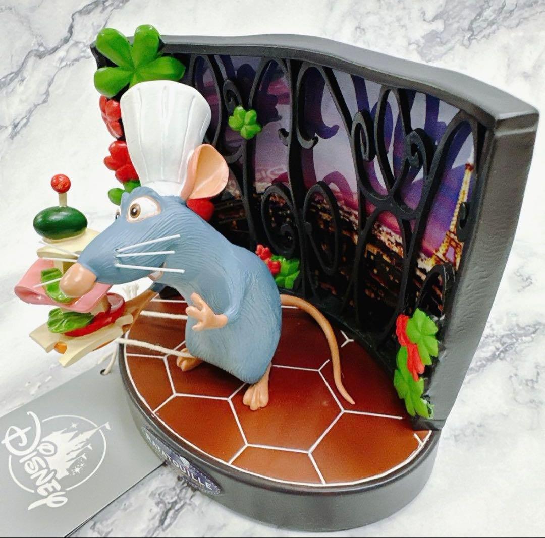 新商品❣️◆パリディズニー◆レミー フィギュア 人形 エッフェル塔