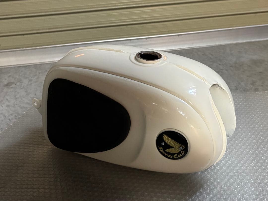 カメマト　スポーツカブ　C110 タンク ホワイト