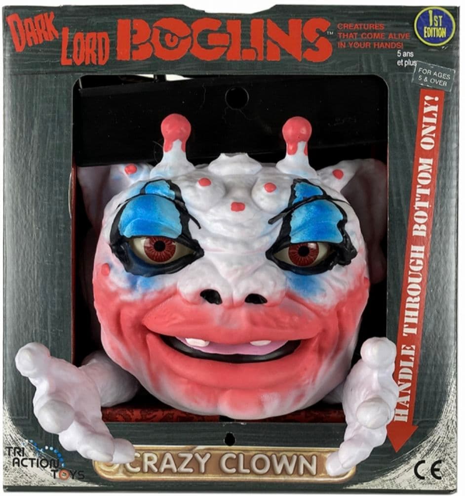暗闇で光る❕ ボグリンズ/ ダークロード: クレイジー・クラウン ハンドパペット