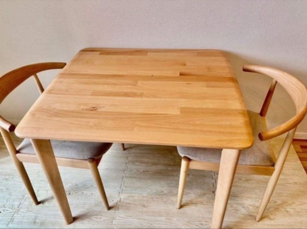 ニトリ ダイニングテーブル Nコレクション T-01 90 NA テーブルのみ