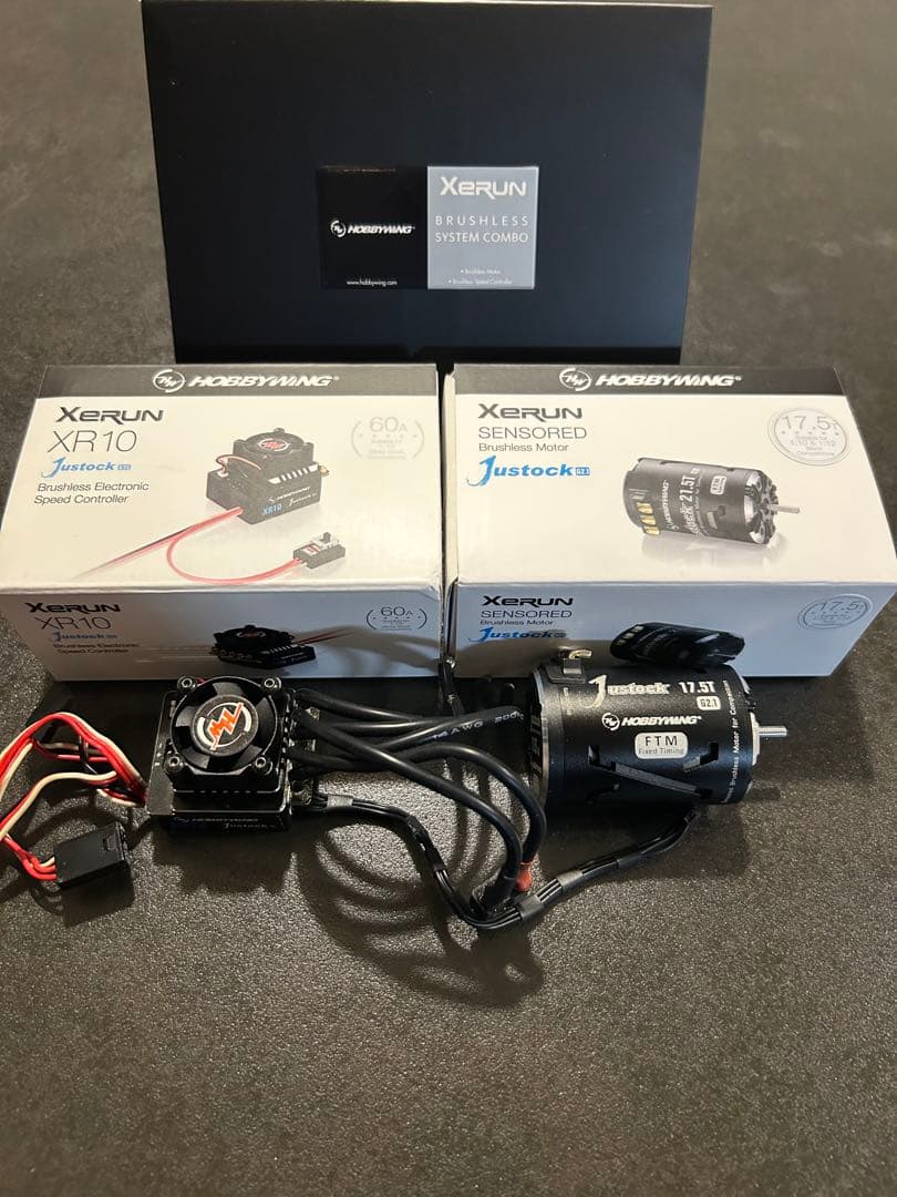 Hobbywing Xerun XR10 & Justock 17.5Tセット