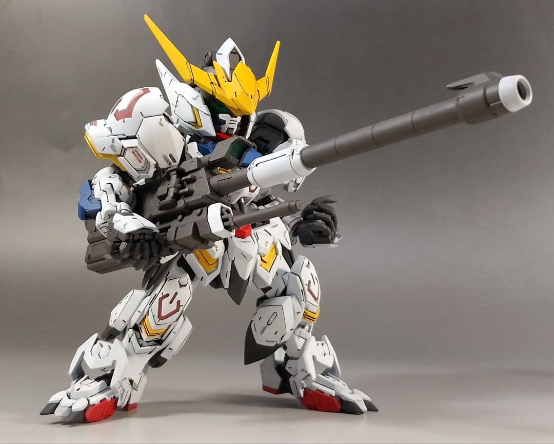 MGSD ガンダムバルバトス 改修 全塗装 完成品 鉄血のオルフェンズ