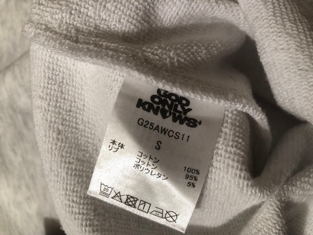 GOD ONLY KNOWS パーカー